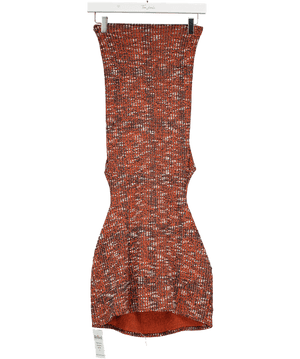 Coucoo Orange Backless Mini Dress UK M