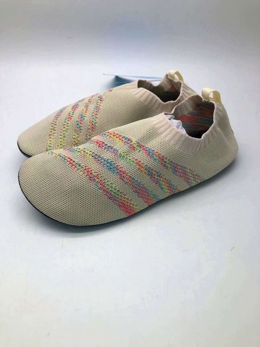 Cream & pastel Knit Yoga Slippers / Aqua Watersport trainers UK 6.5/7.5 - Reliked