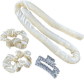 Cream Satin "Heatless Curls" Set - Reliked