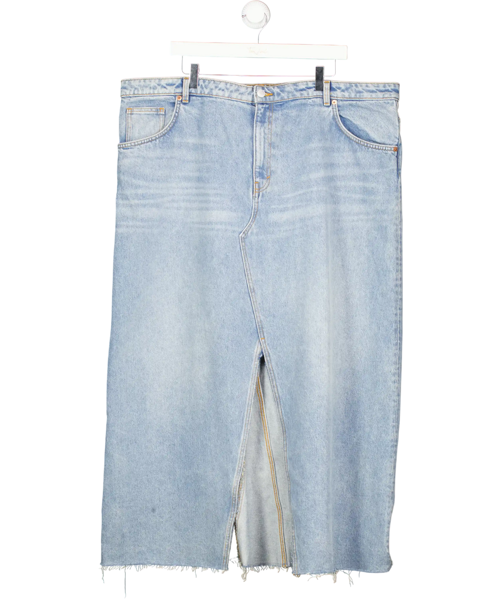 Monki Blue Baggy Jeans UK 4XL