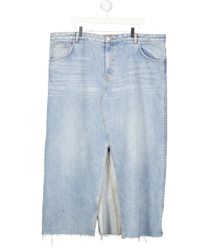 Monki Blue Baggy Jeans UK 4XL