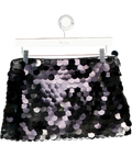 Mars the Label The Shimmi Mini Skirt In Black UK 10