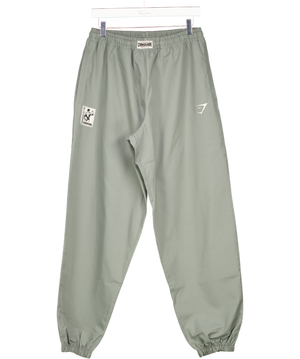 gymshark Green Straight Leg Pumper Pants UK M