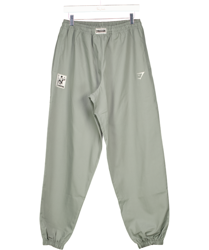 gymshark Green Straight Leg Pumper Pants UK M