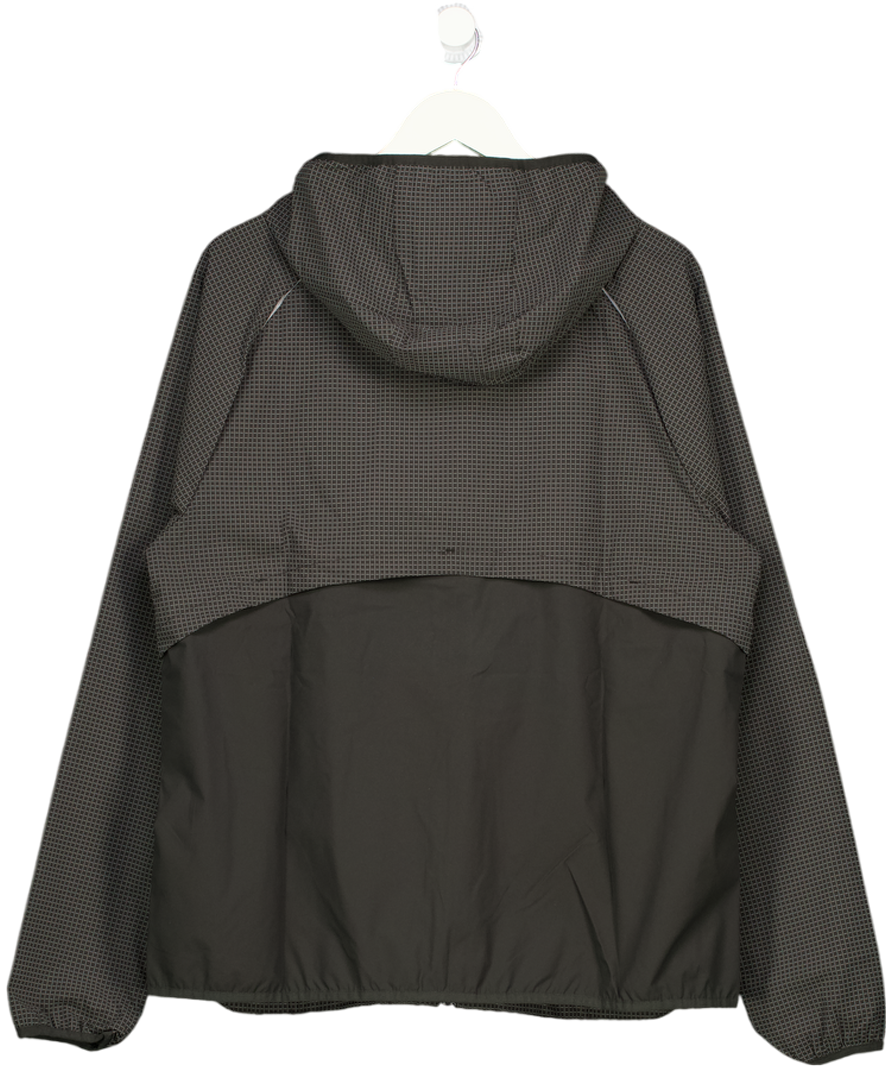 CASTORE Black Lightweight Reflective Running Jacket With Hood UK L