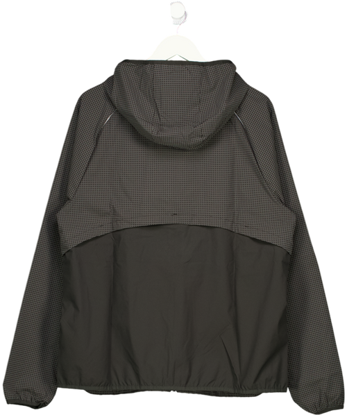 CASTORE Black Lightweight Reflective Running Jacket With Hood UK L