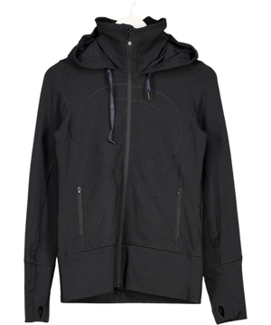 LULULEMON Black In Stride Zip Jacket Us6 UK 10