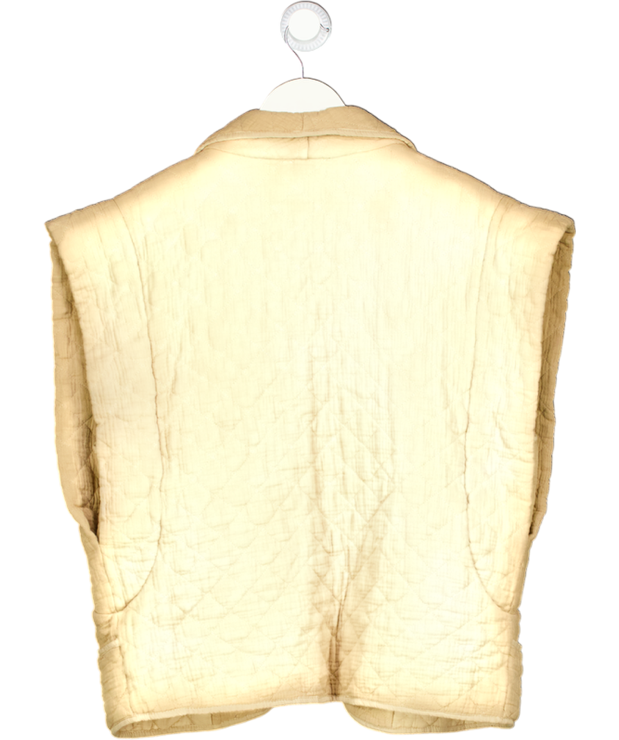 Ffan fan Beige Gilet One Size
