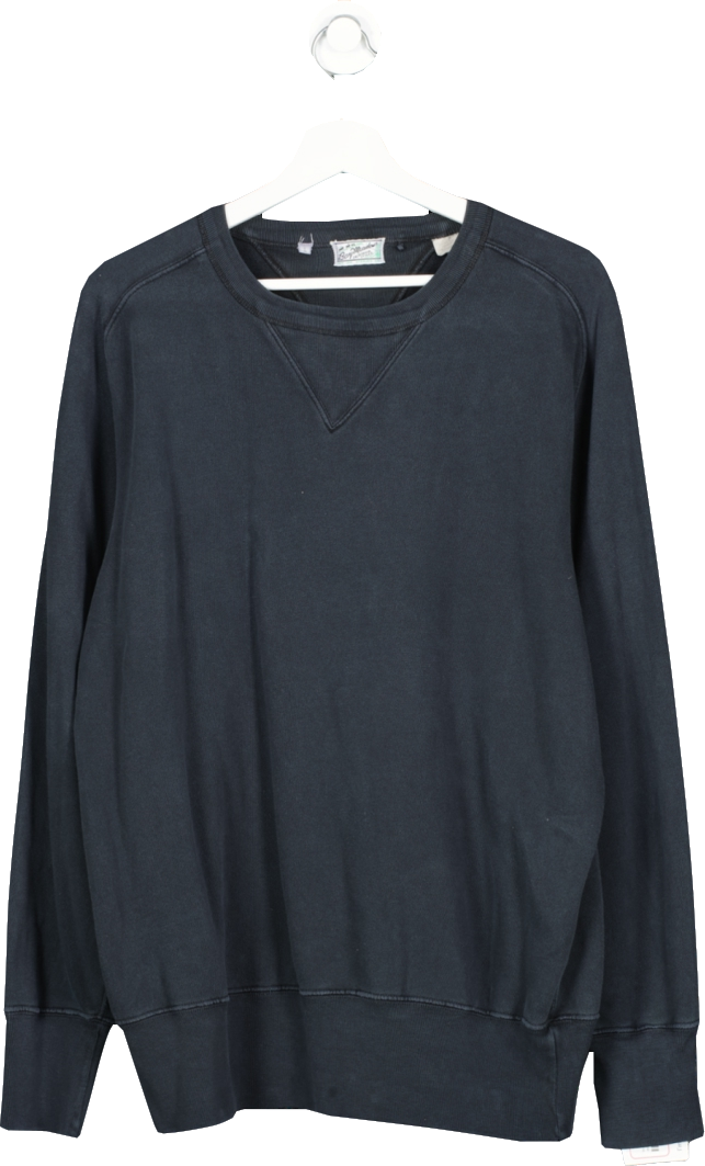 levis Blue Vintage Clothing Bay Meadows Sweatshirt UK L