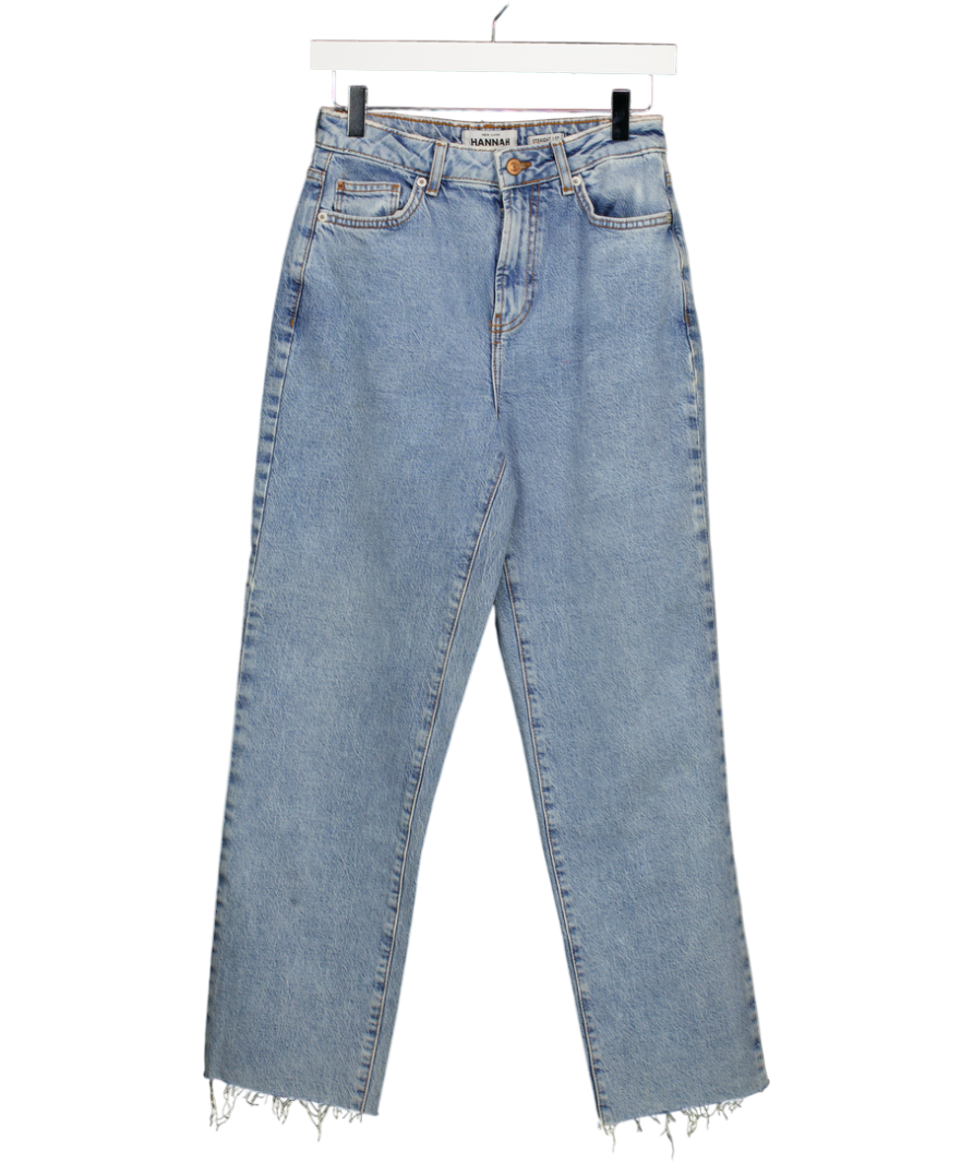 New Look Blue Hannah Straight Leg Jeans UK 8