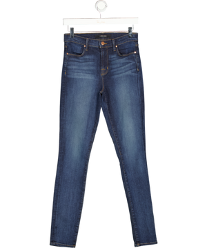 J BRAND Blue Maria High-rise Skinny Jeans W27