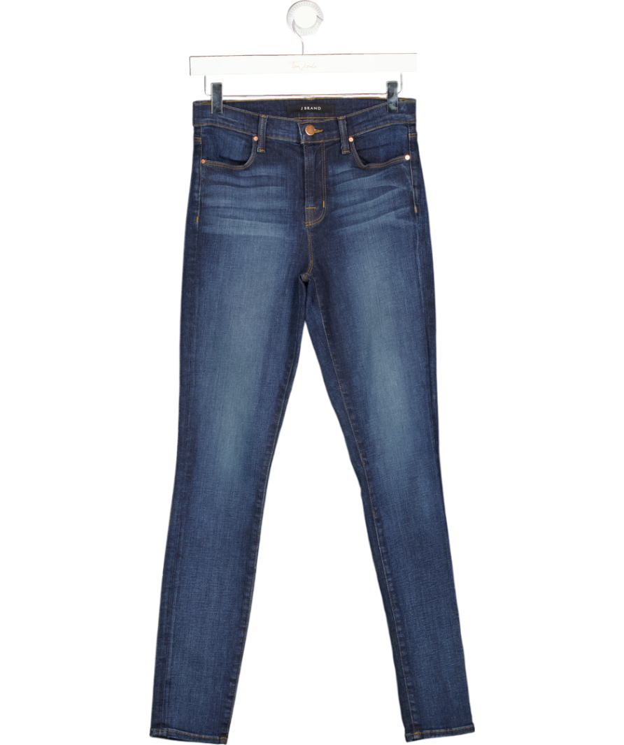 J BRAND Blue Maria High-rise Skinny Jeans W27
