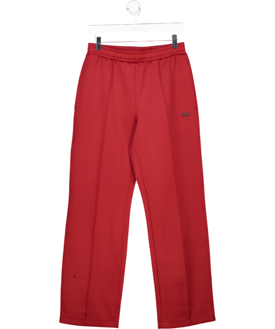 Lacoste Red Paris Relaxed Scuba Trackpant UK S
