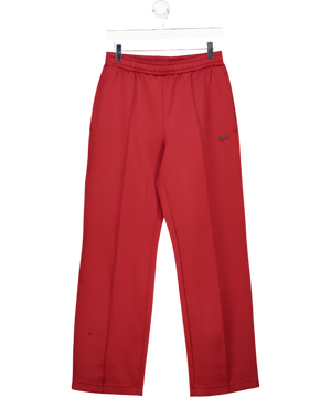 Lacoste Red Paris Relaxed Scuba Trackpant UK S