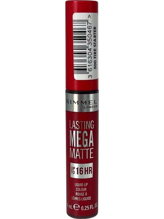 Rimmel Lasting Mega Matte Liquid Lipstick Fire Starter 7.4 ml