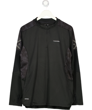 KOOGA Black Quarter Zip Top UK M