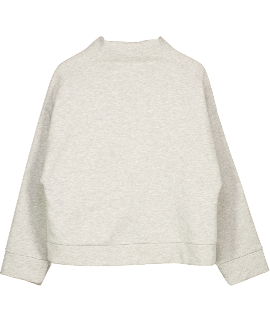 Topshop Grey High Neck Sweatshirt UK S