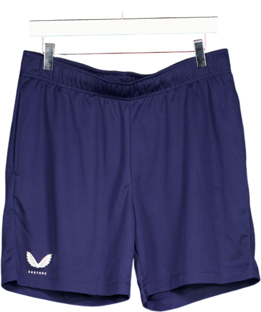 Castore Blue Training Shorts UK M