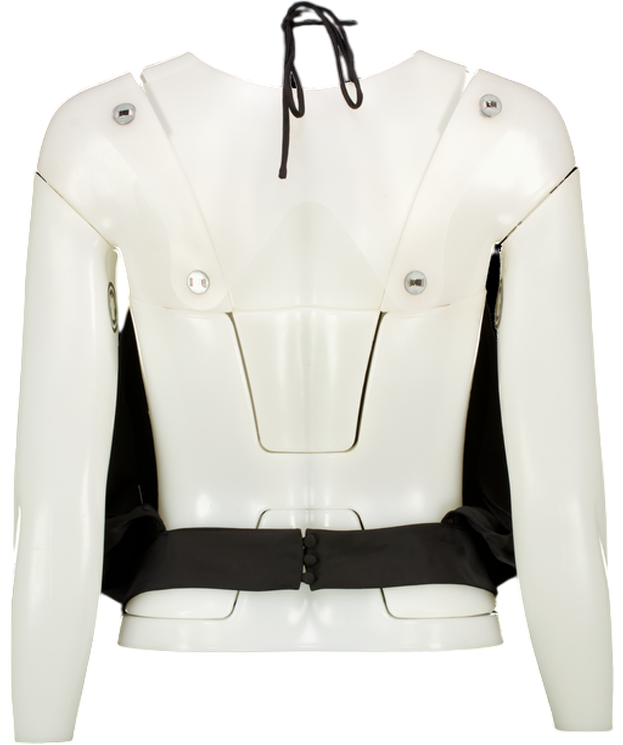 White Fox Black What Was I Thinking Halter Top UK S