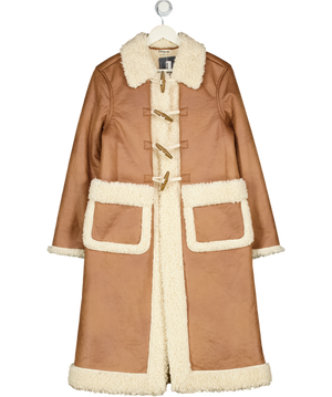 BODEN Brown Borg Duffle Coat UK 8