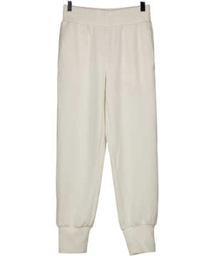 VARLEY Ivory White The Slim Cuff Pant 25" Joggers UK XS