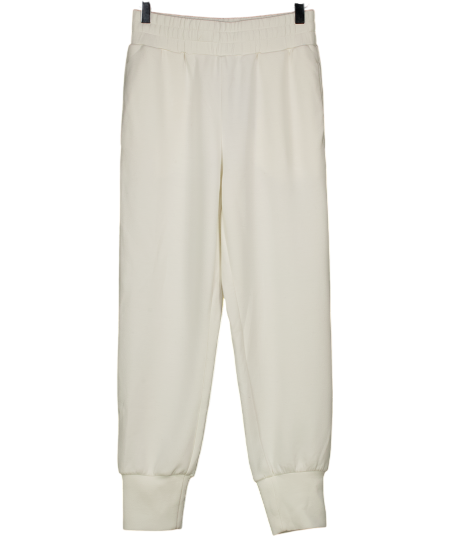 VARLEY Ivory White The Slim Cuff Pant 25" Joggers UK XS