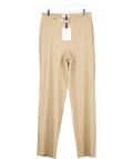 maniere de voir Beige Curved Waist Tailored Trousers UK 12