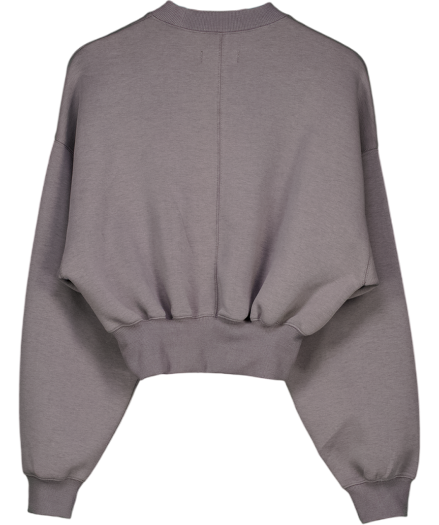 Topshop Grey Crew Neck Sweatshirt UK XS
