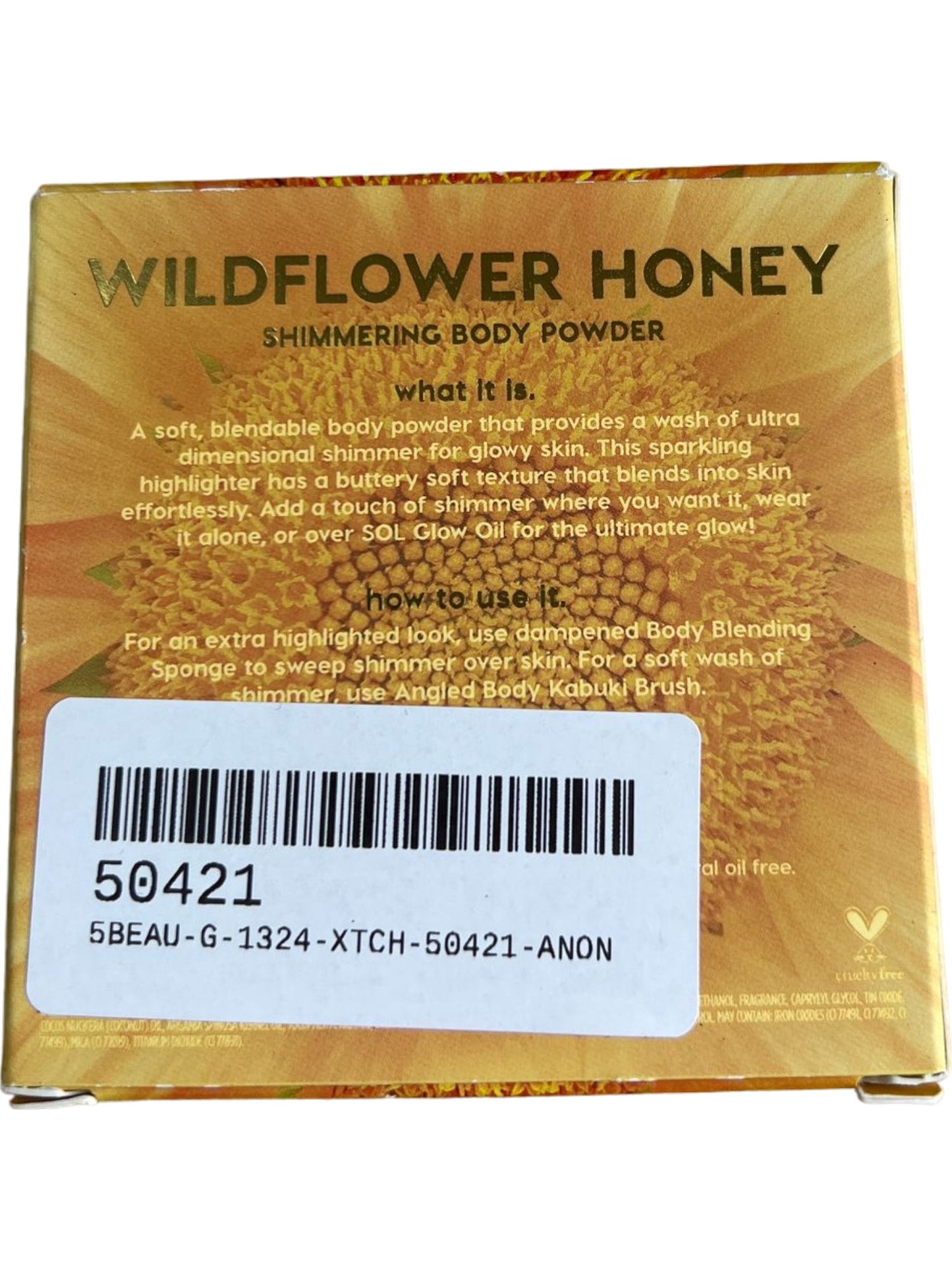 ColourPop Wildflower Honey Shimmering Body Powder