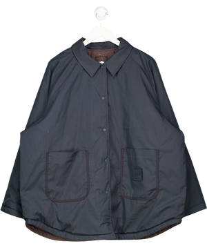 T/ALA Blue Quilted Reversible Barn Jacket - Dark Moss / Black UK L/XL