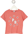 PETITE BATEAU Red Logo Star T-shirt 4 Years
