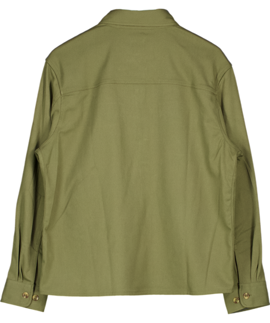 Icon Amsterdam Green The Vito Overshirt UK M