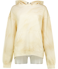 FREE PEOPLE "We The Free Your Favorite" Butter Yellow Washed Hoodie UK XS