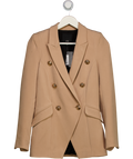 River Island Beige Double Breasted Blazer UK 6