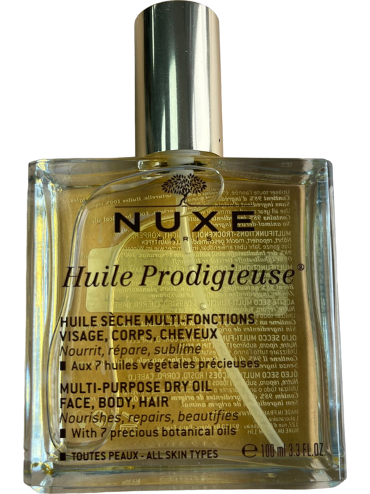 NUXE Huile Prodigieuse Multi-Purpose Dry Oil for Face, Body & Hair 100ml