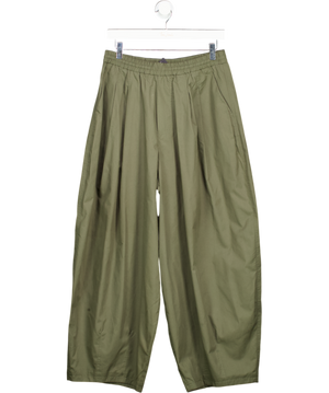 Collusion Green Balloon Leg Trouser In Khaki UK S
