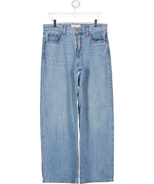 Abercrombie & Fitch Blue Low Rise Ultra Loose Jeans W27