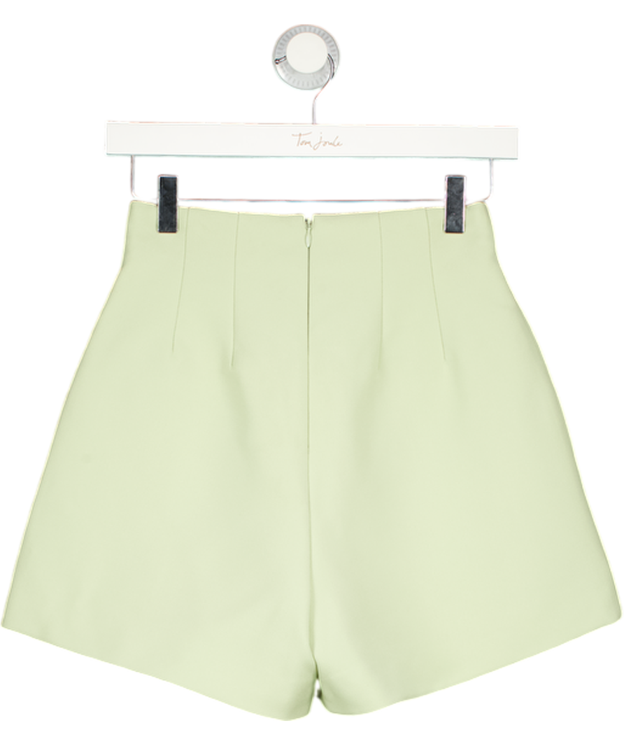 ODDMUSE Pistachio Green Structured Shorts UK XS