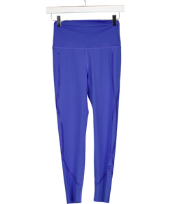 Nimble Blue Sculpting 7/8 Leggings UK 10