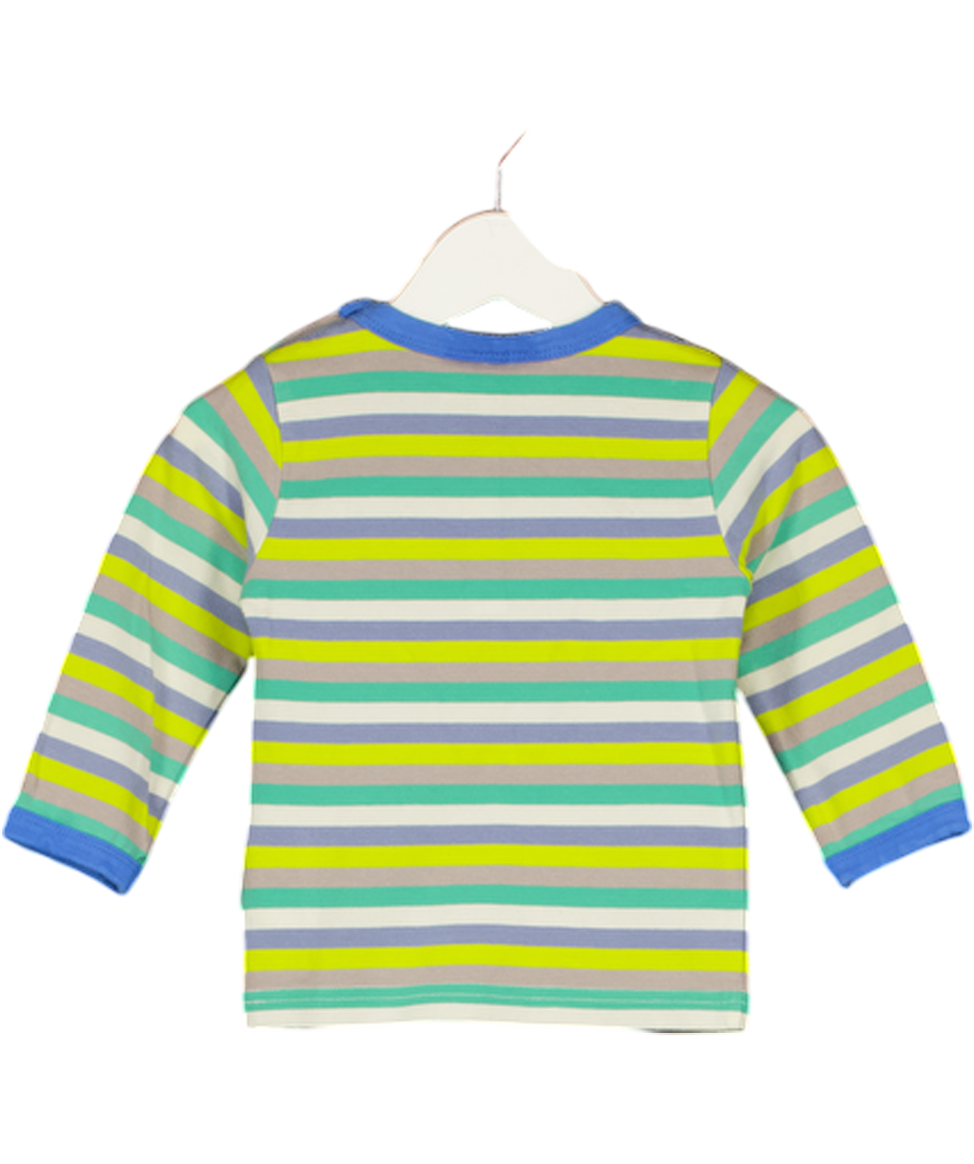 mini a ture Multicoloured Striped Long Sleeve Top 6-9 Months