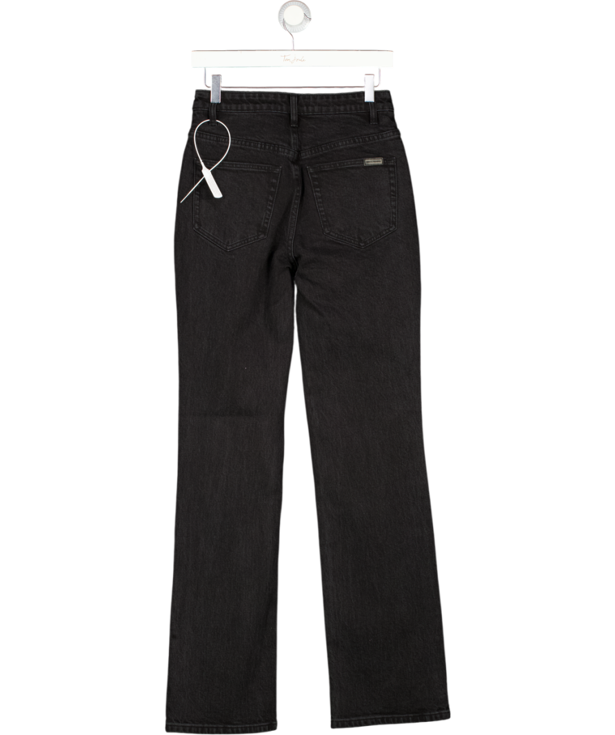 REBECCA VALLANCE Black Kate Relaxed Jeans W26