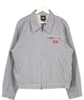 Dickies Blue Hickory Long Sleeve Work Shirt UK L