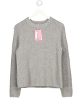 PALOME Grey Emile 100% Cashmere Jumper UK 8