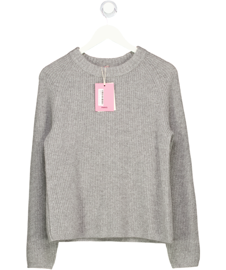 PALOME Grey Emile 100% Cashmere Jumper UK 8