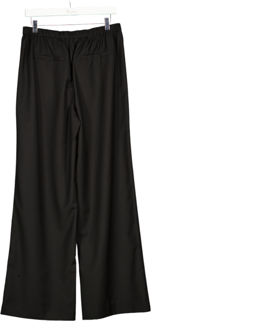 HENNE Black Tessa Trousers UK 10