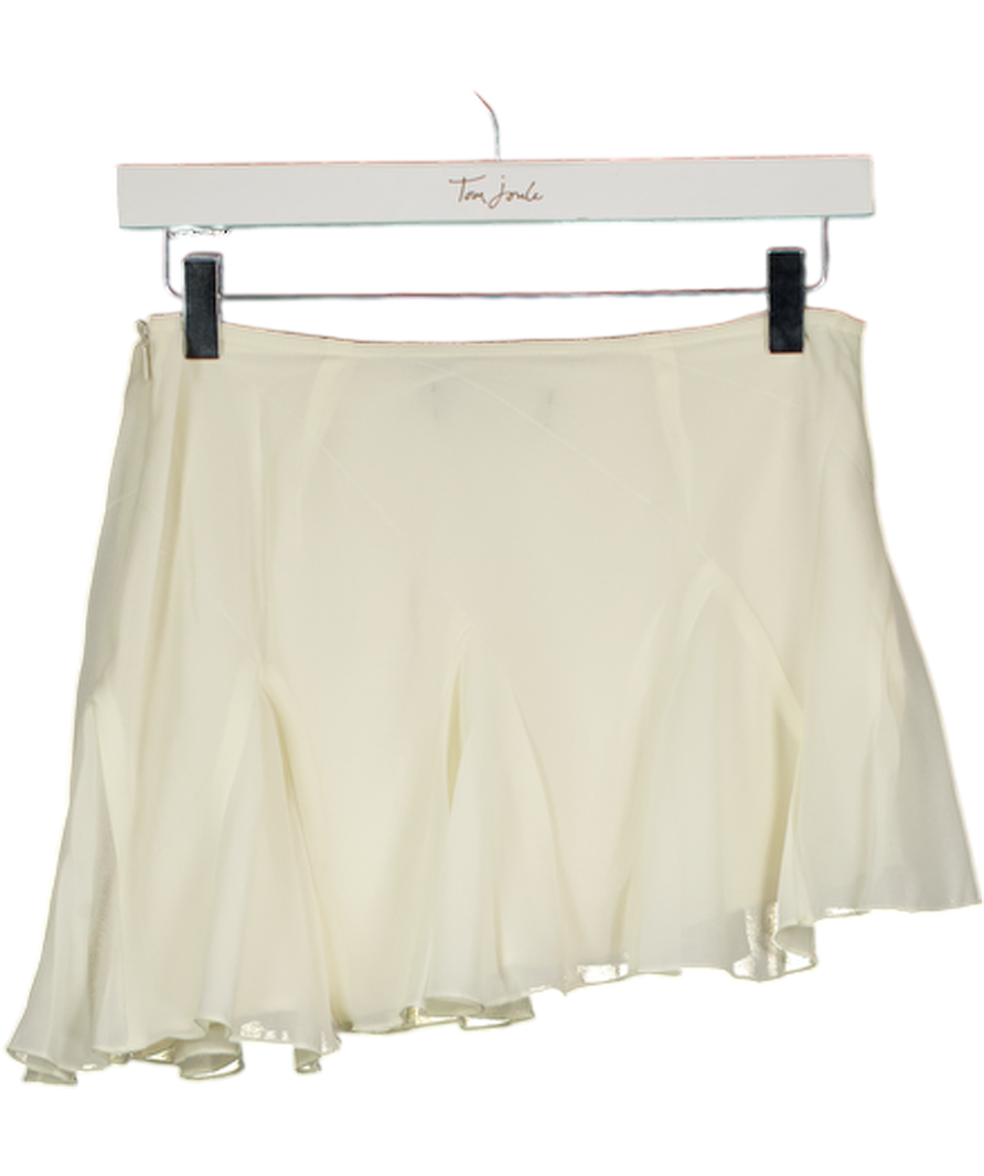 WHITE FOX Match Maker Mini Skirt Burgundy Red UK XS
