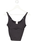 gymshark Black Tank Top UK L