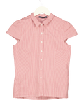 Brandy Melville Red Rue Plaid Top UK M