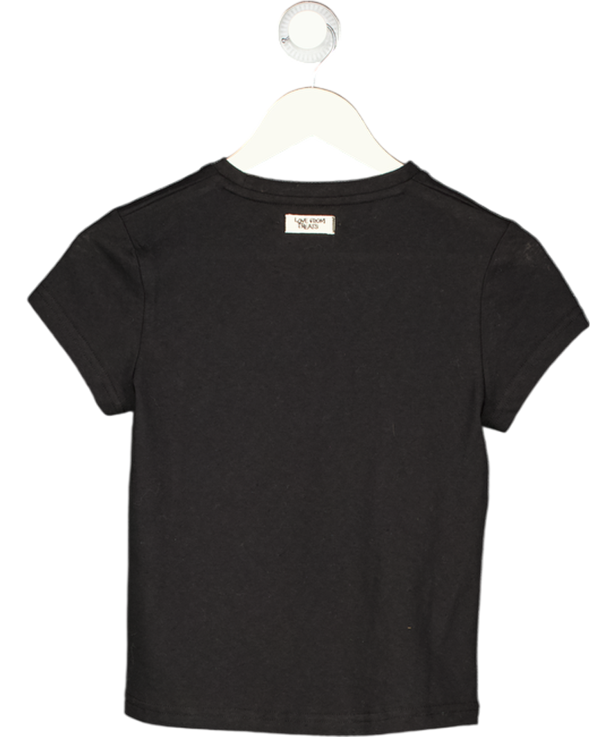 Black Love From Treats Baby Tee UK S