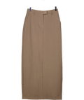 NA-KD Brown Pencil Maxi Skirt UK 6